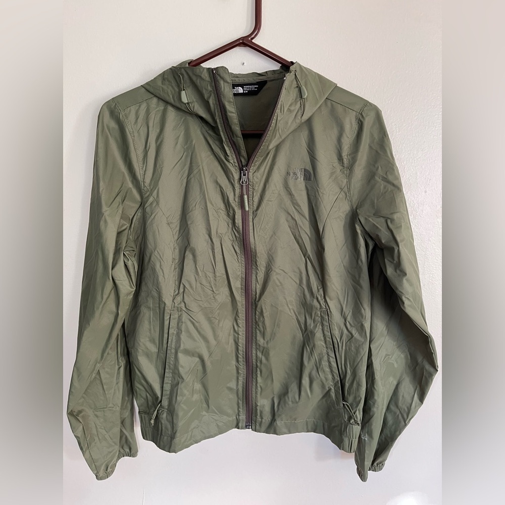 SOLD The North Face Windwall Allproof Olive Hooded Jacket M SOLD